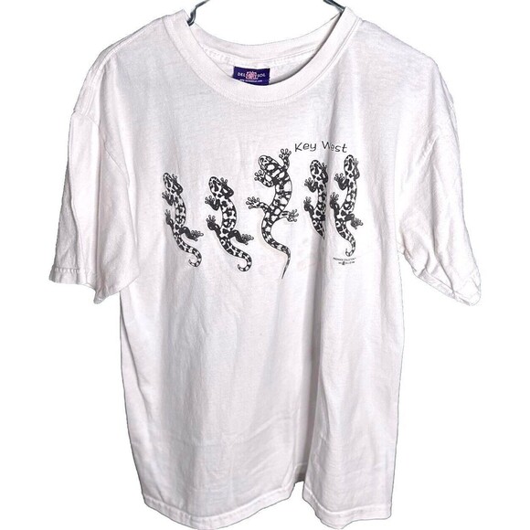 Vintage 90’s Key West Lizards Tourist T Shirt - Picture 1 of 3